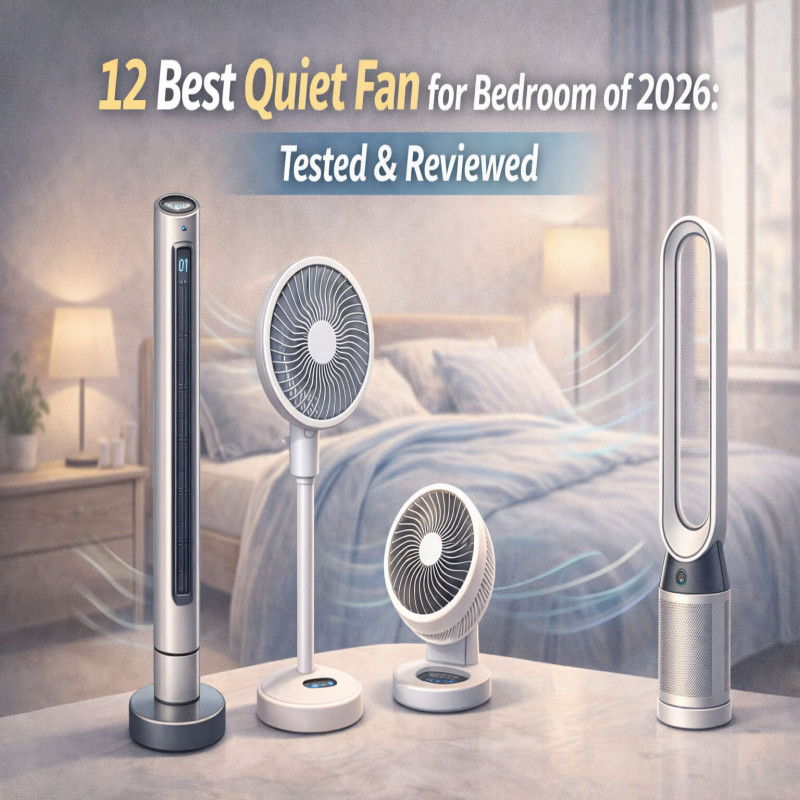 12 Best Quiet Fan for Bedroom of 2026: Tested & Reviewed