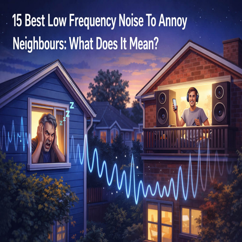 15 Best Low Frequency Noise To Annoy Neighbours: What Does It Mean