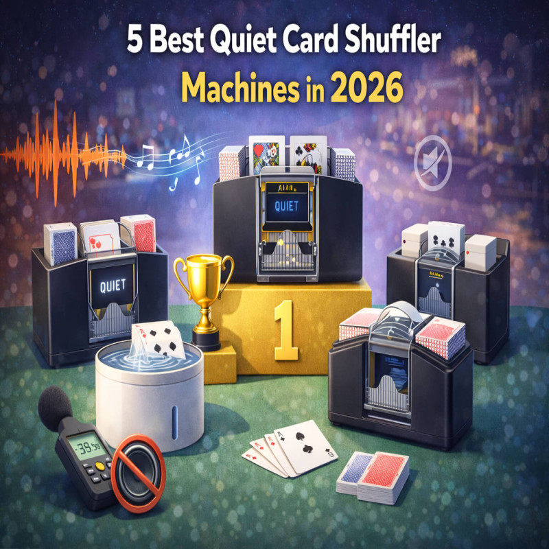 5 Best Quiet Card Shuffler Machines in 2026