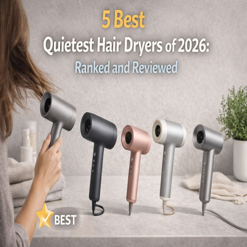 5 Best Quietest Hair Dryers of 2026: Ranked and Reviewed
