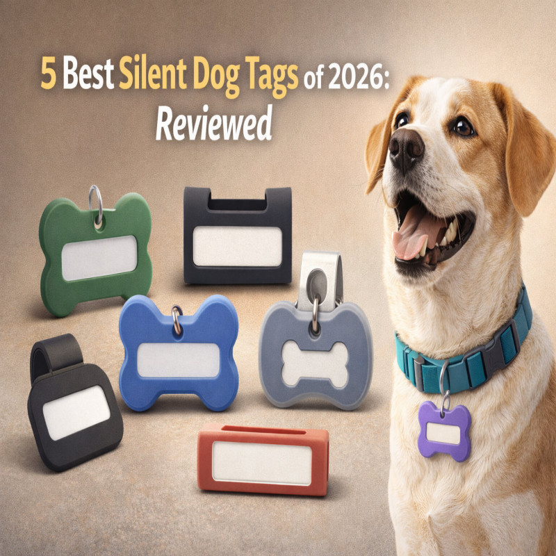 5 Best Silent Dog Tags of 2026: Reviewed