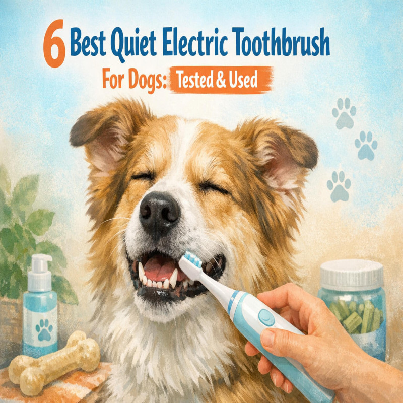 6 Best Quiet Electric Toothbrush For Dogs: Tested & Used