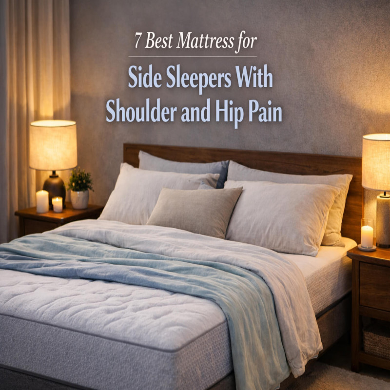 7 Best Mattress for Side Sleepers With Shoulder and Hip Pain