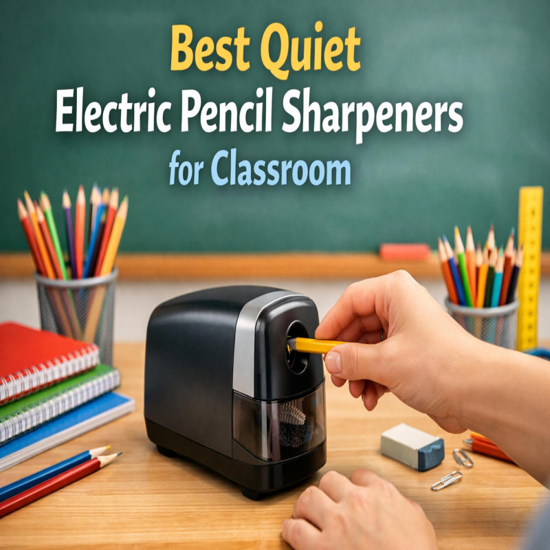 7 Best Quiet Pencil Sharpener Electric [For Classroom]