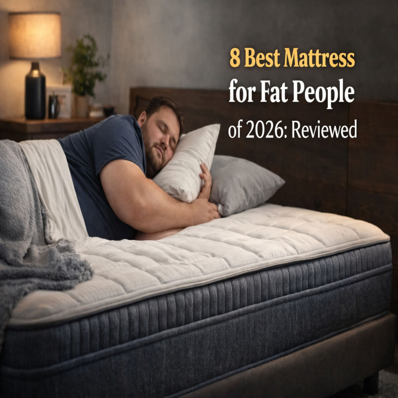 8 Best Mattress for Fat People of 2026: Reviewed