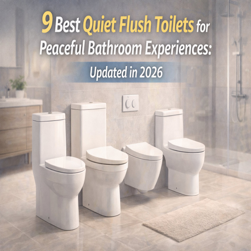 9 Best Quiet Flush Toilets for Peaceful Bathroom Experiences: Updated in 2026