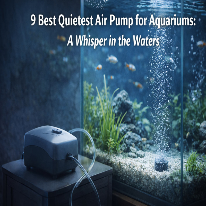 9 Best Quietest Air Pump for Aquariums: A Whisper in the Waters