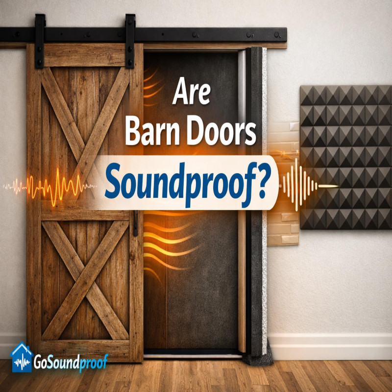 Barn Doors vs. Noise: Are Barn Doors Soundproof?