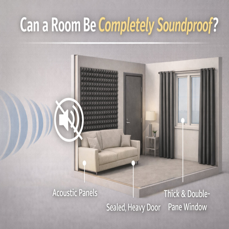 Can a Room Be Completely Soundproof