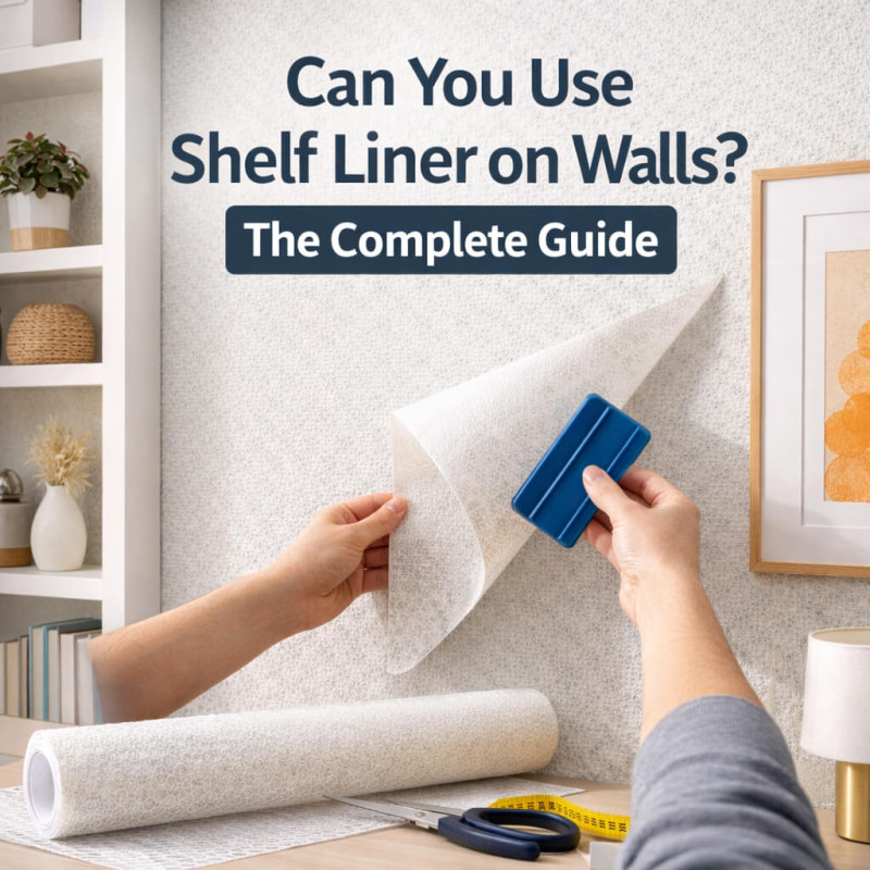 Can You Use Shelf Liner on Walls