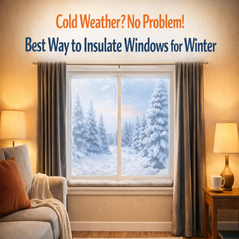 Cold Weather? No Problem! Best Way to Insulate Windows for Winter