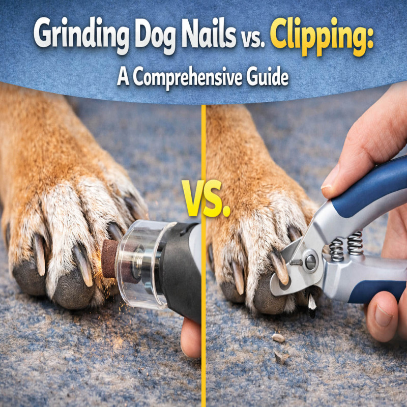 Grinding Dog Nails vs. Clipping: A Comprehensive Guide