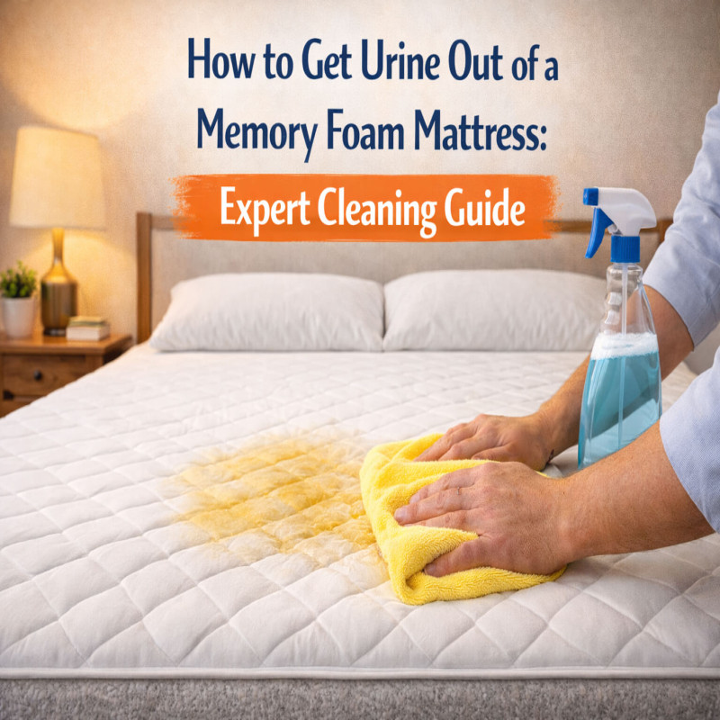 How to Get Urine Out of a Memory Foam Mattress: Expert Cleaning Guide