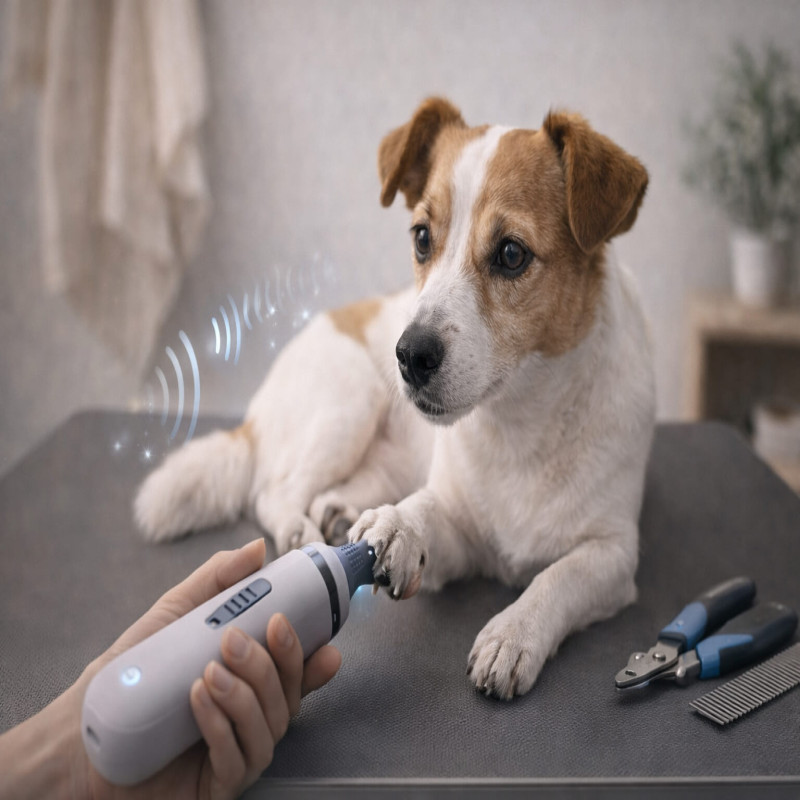 How to Grind Dog Nails Quietly