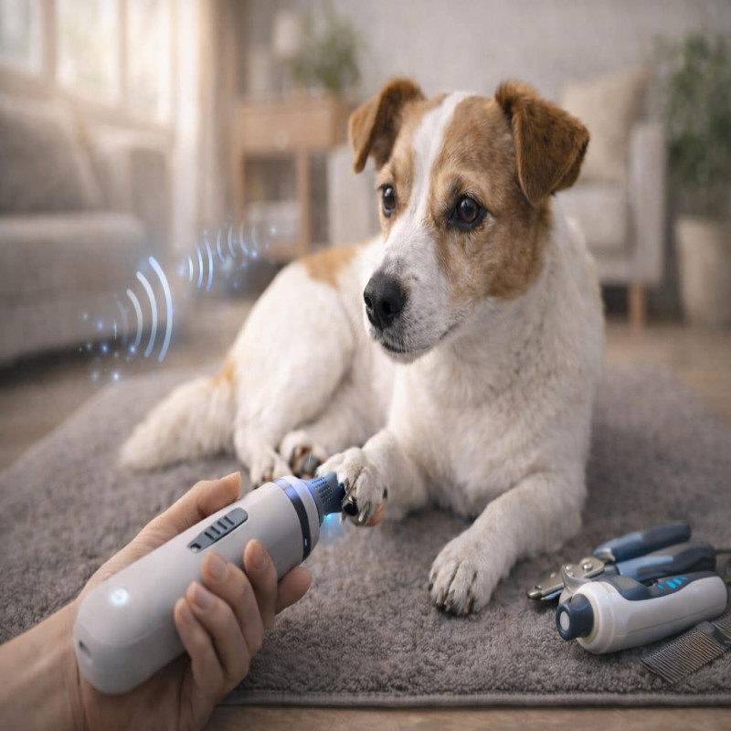 How to Grind Dog's Nails at Home