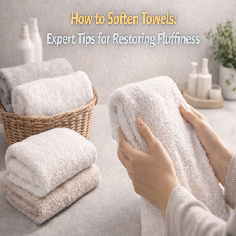  How to Soften Towels: Expert Tips for Restoring Fluffiness