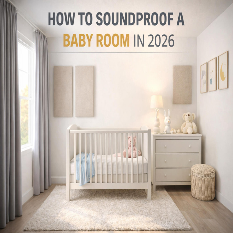 How To Soundproof a Baby Room in 2026
