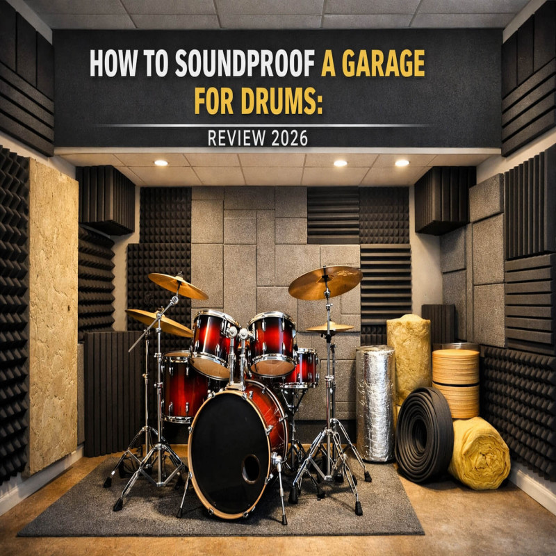 How to Soundproof a Garage For Drums
