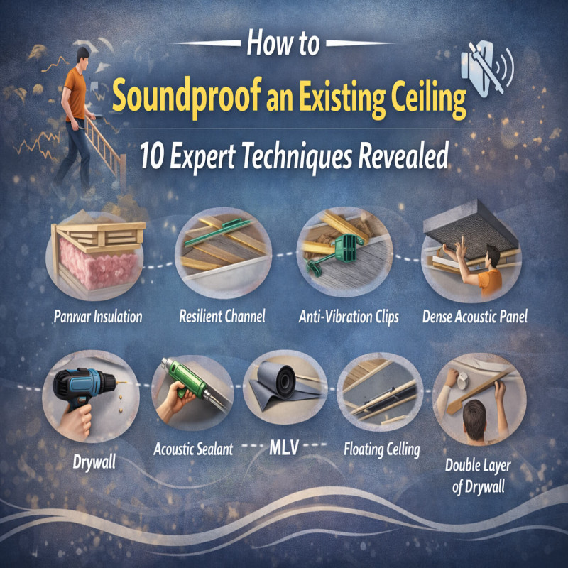 How to Soundproof an Existing Ceiling: 10 Expert Techniques Revealed