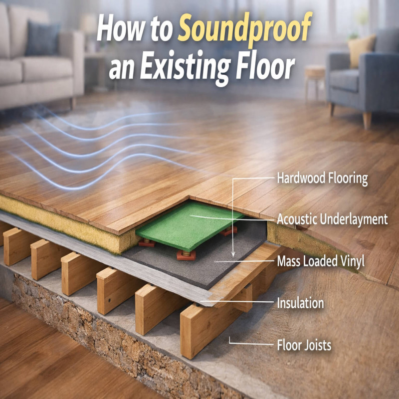 How to Soundproof an Existing Floor