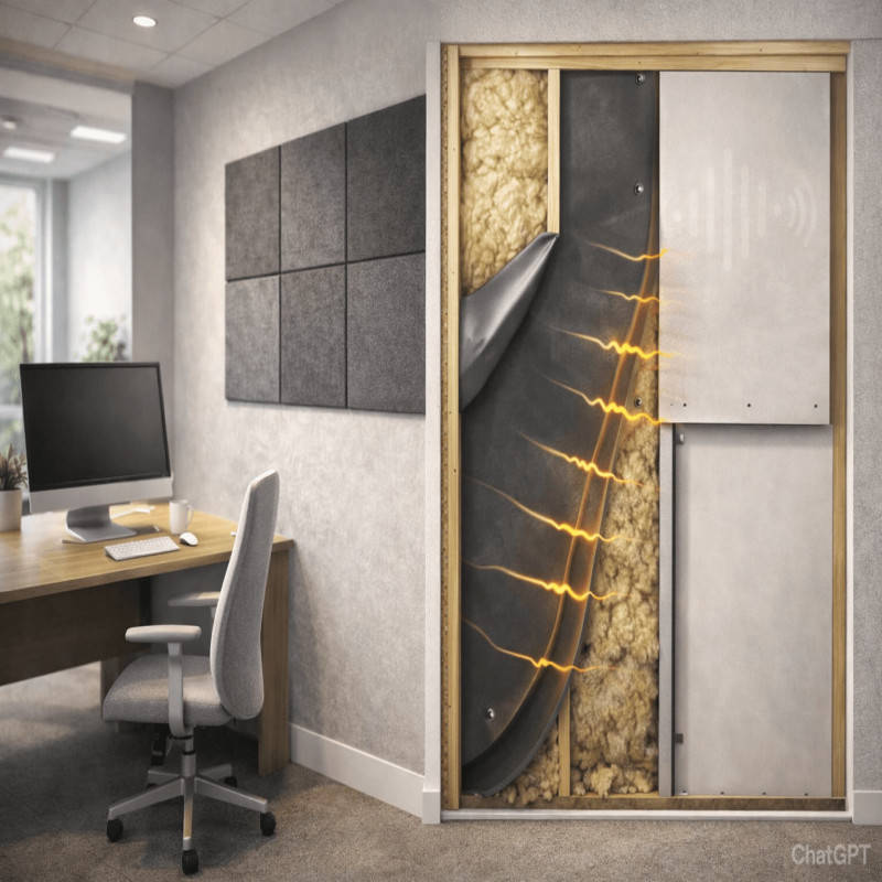 How to Soundproof an Existing Office Wall?