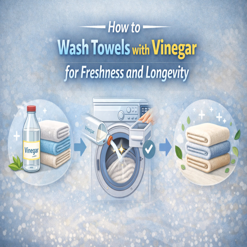  How to Wash Towels with Vinegar for Freshness and Longevity