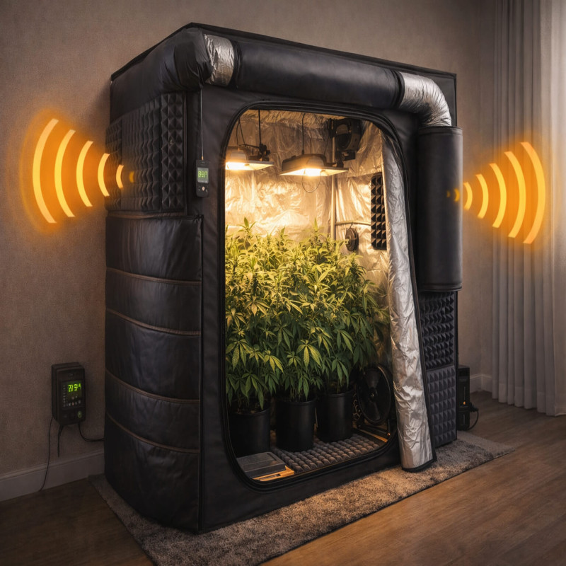 Mute the Madness: How to Soundproof Grow Tent?