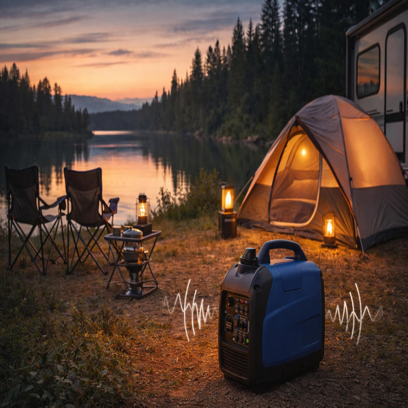 No More Noise Complaints: The Best Quiet Generator for Camping Trips