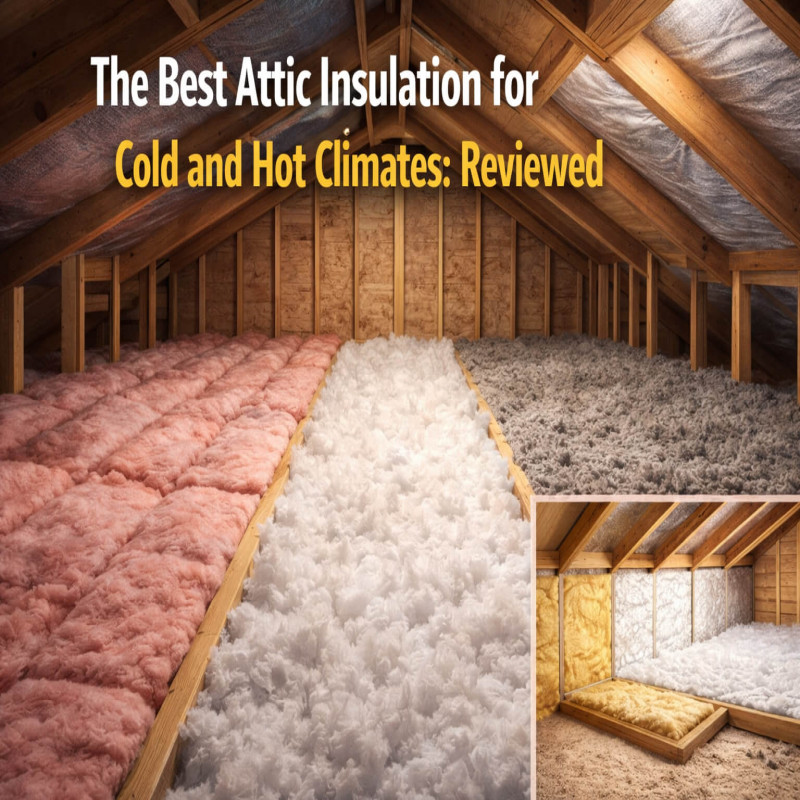 The Best Attic Insulation for Cold and Hot Climates