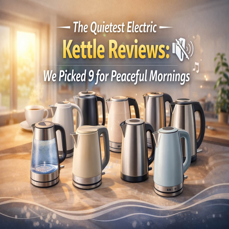 The Quietest Electric Kettle Reviews: We Picked 9 for Peaceful Mornings