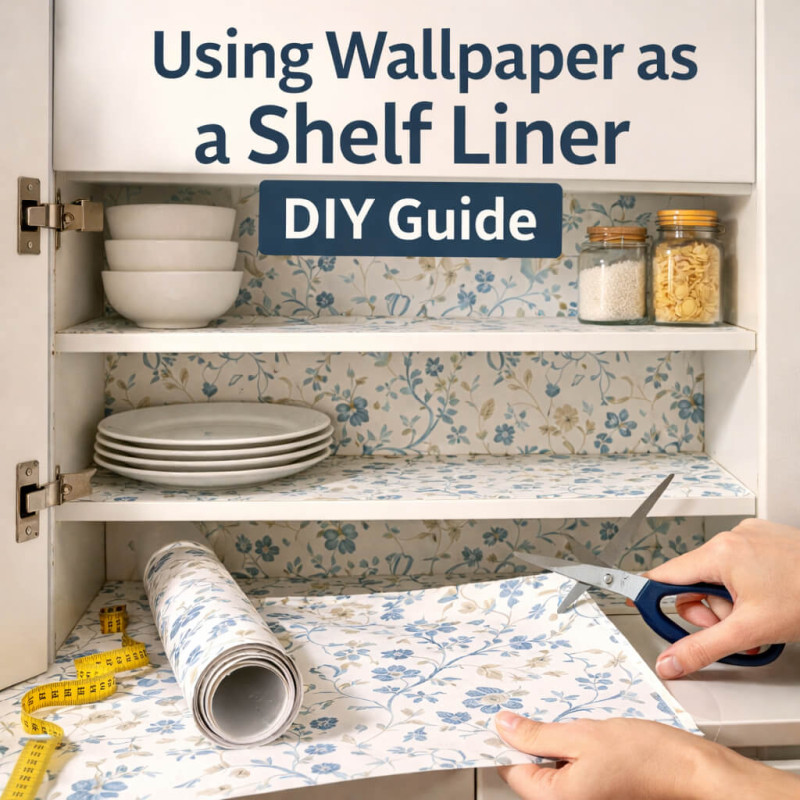 The Ultimate Guide to Using Wallpaper as a Shelf Liner