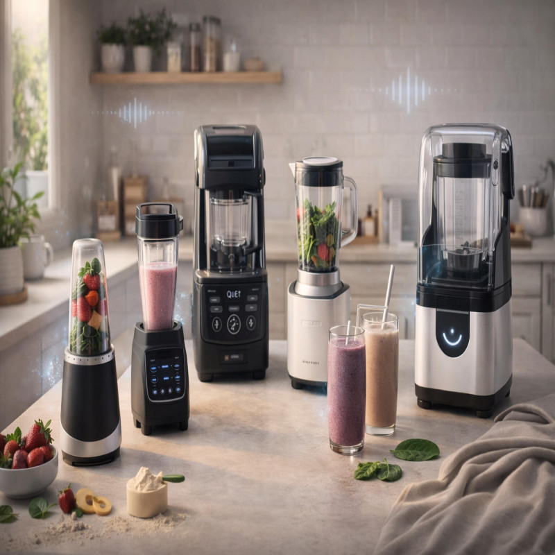 Top 5 Best Quiet Blender 2026 [For Protein Shakes, Smoothies, Personal ] Consumer Reports