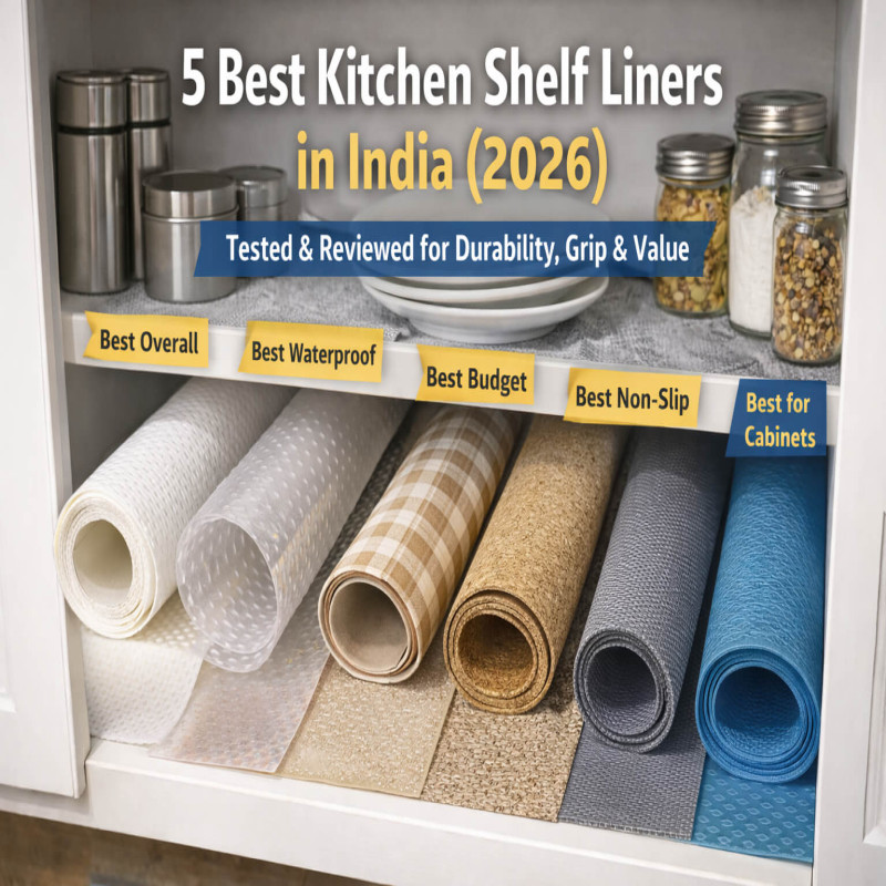 A stylish and functional shelf liners! Perfect for keeping your items organized and protected.